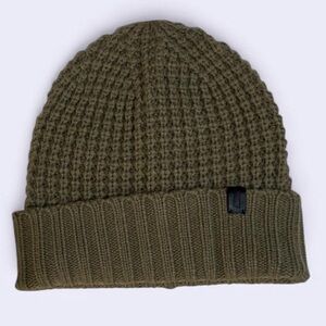 AllSaints Cozy Olive Knit Beanie